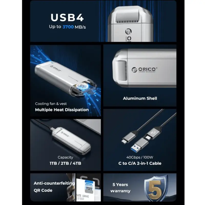 ⁦כונן קשיח חיצוני 2TB⁩ – תמונה ⁦3⁩