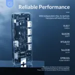 ⁦תחנת עגינה Type-C 11-in-1⁩ – תמונה ⁦7⁩