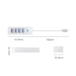 ⁦תחנת עגינה 4 ב-1 USB C⁩ – תמונה ⁦2⁩