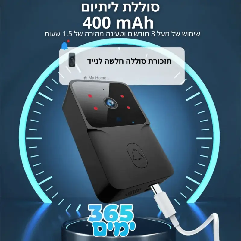 ⁦פעמון דלת חכם⁩ – תמונה ⁦3⁩