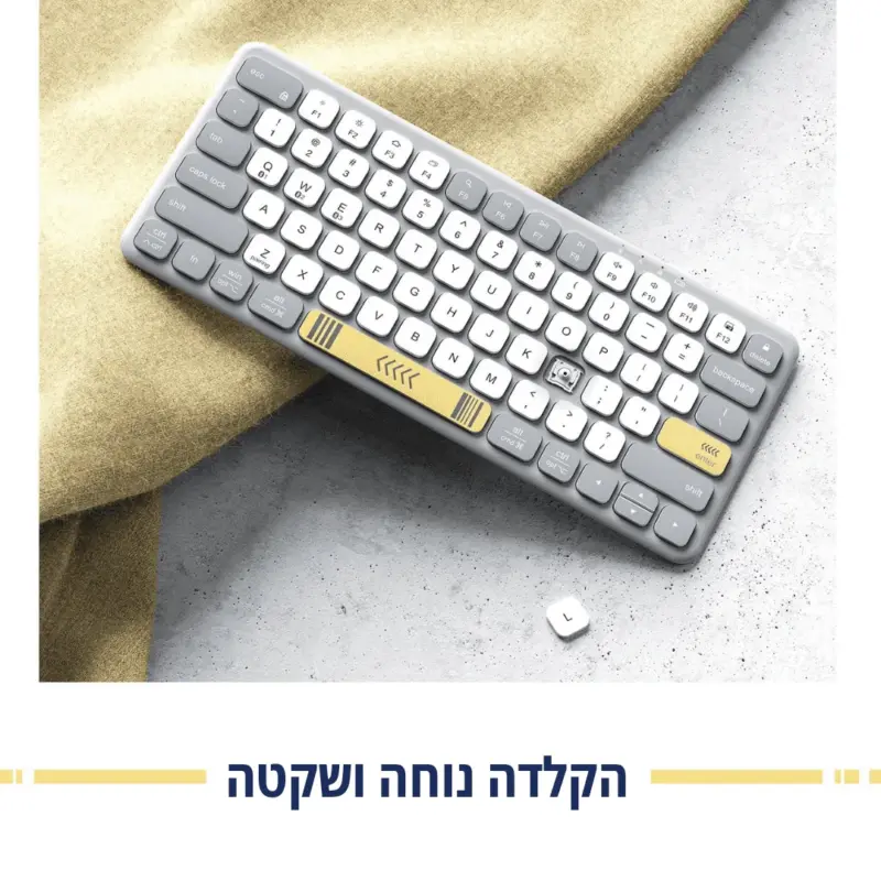 ⁦מקלדת בלוטוס אלחוטית iClever⁩ – תמונה ⁦8⁩