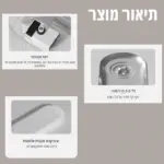 ⁦מתקן שתייה לבעלי חיים אוטומטי | 3 ליטר⁩ – תמונה ⁦4⁩