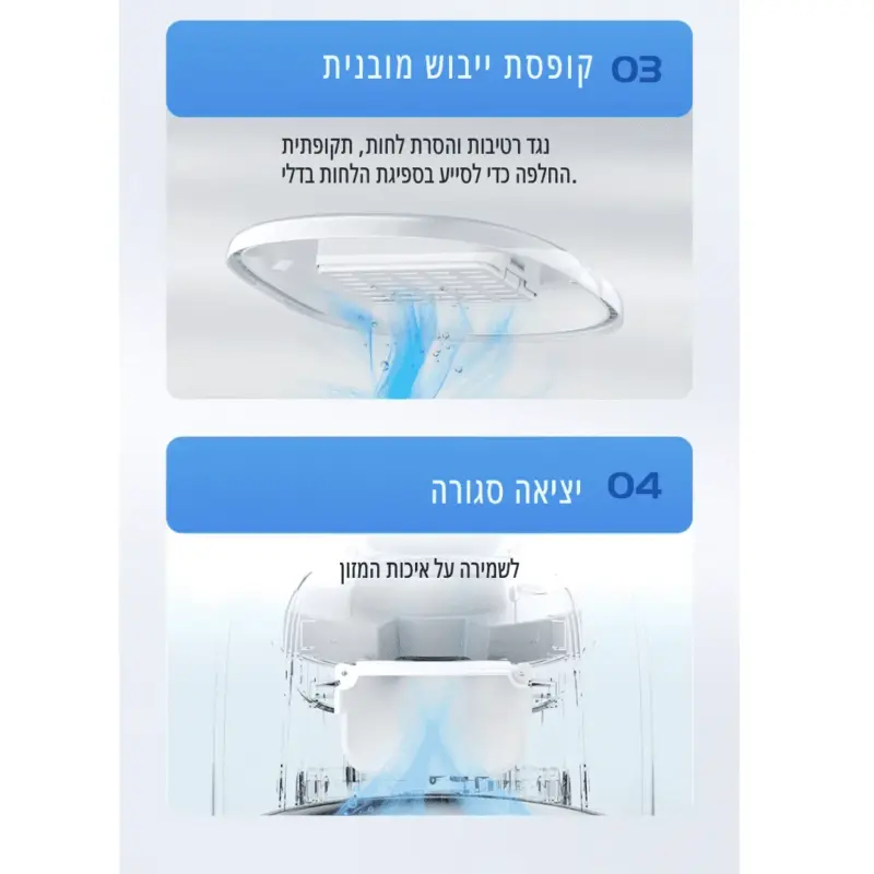 ⁦מתקן האכלה אוטומטי לבעלי חיים עם מצלמה 4 ליטר⁩ – תמונה ⁦5⁩