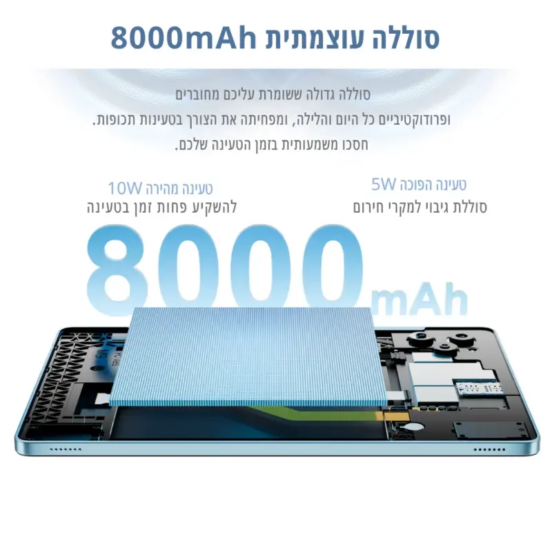 ⁦טאבלט אנדרואיד G6 DOOGEE⁩ – תמונה ⁦5⁩