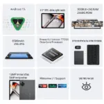 ⁦טאבלט אנדרואיד U11 PRO DOOGEE⁩ – תמונה ⁦2⁩